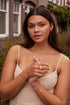 GLAZEN RING PASTEL GEEL